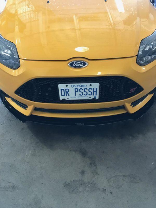 2013-2014 Ford focus ST Front Splitter Ventus AutoWorks 