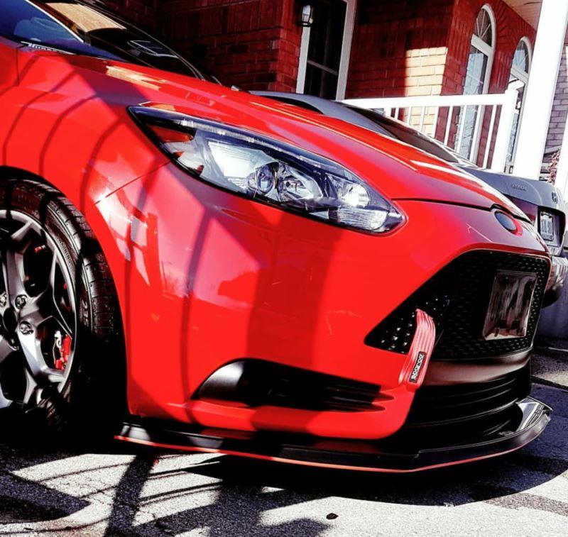 2013-2014 Ford focus ST Front Splitter Ventus AutoWorks 