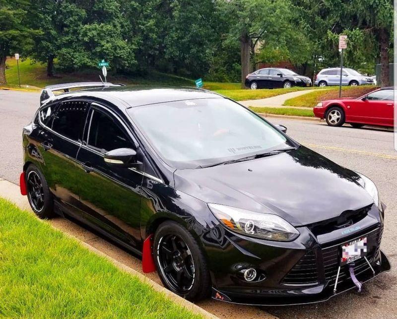 2013-2014 Ford focus ST Front Splitter Ventus AutoWorks 