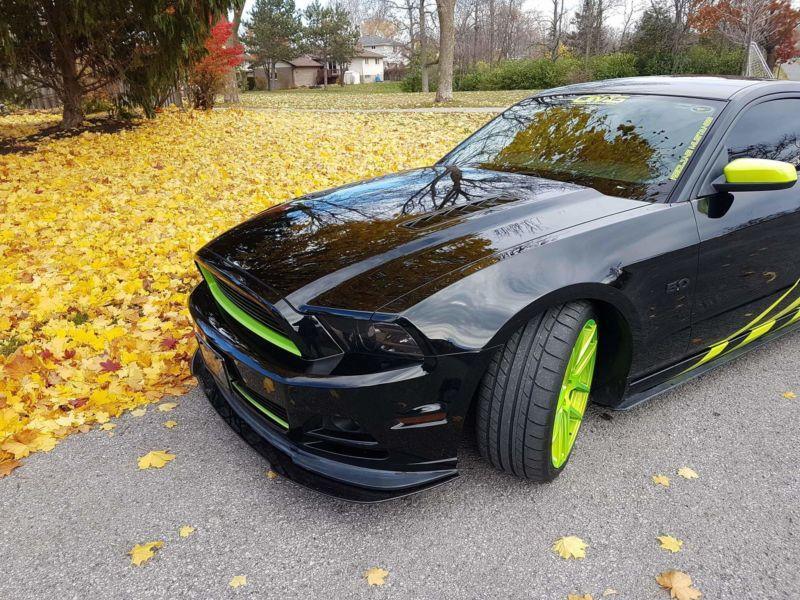 2013-2014 Ford Mustang California Special/boss 302" Front Splitter" Ventus AutoWorks 