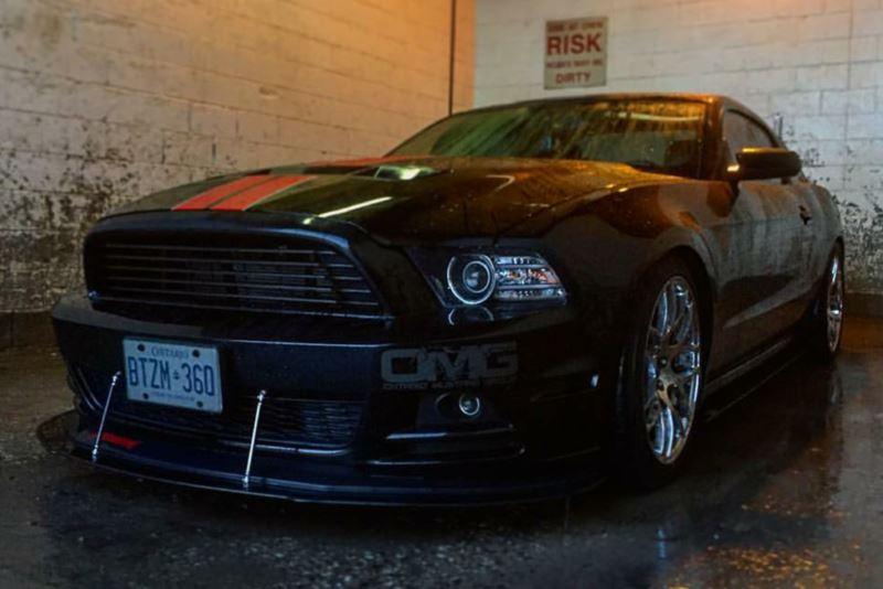 2013-2014 Ford Mustang Roush lip" Front Splitter" Ventus AutoWorks 