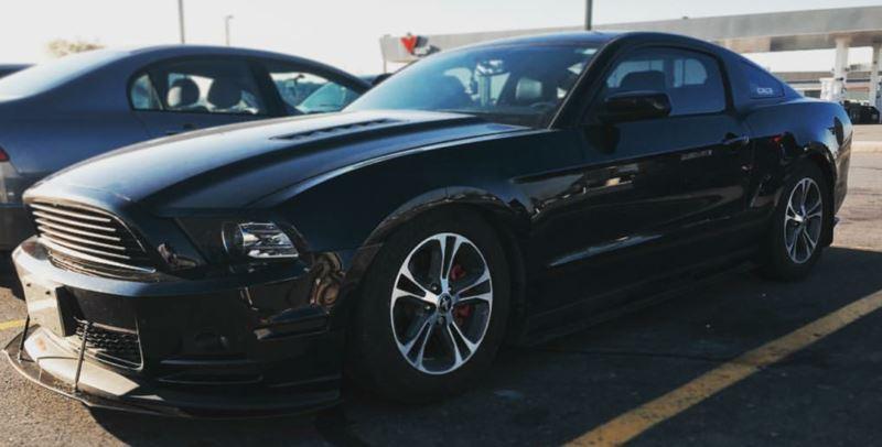 2013-2014 Ford Mustang Roush lip" Front Splitter" Ventus AutoWorks 