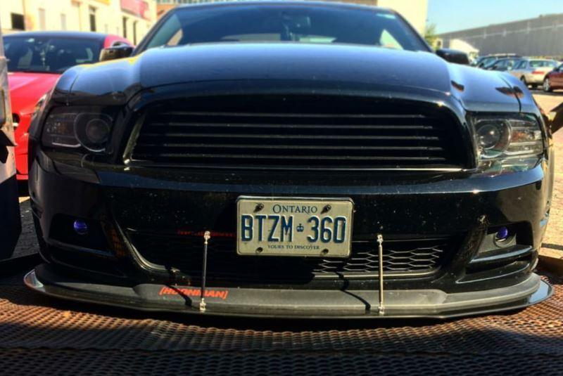 2013-2014 Ford Mustang Roush lip" Front Splitter" Ventus AutoWorks 