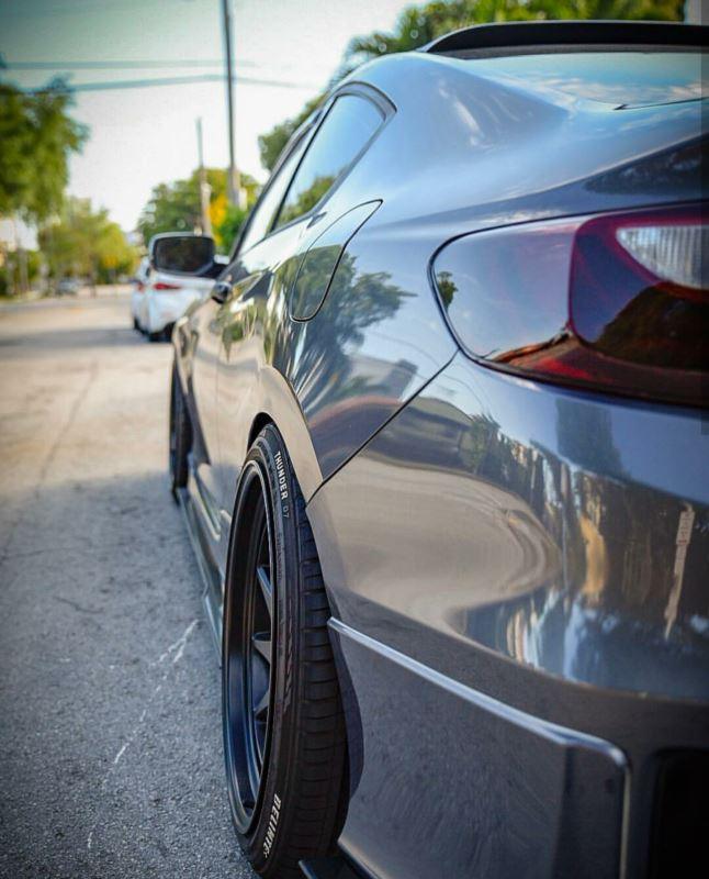 2013-2015 honda accord coupe hfp kit" Rear Spats"  Too Fast Autoparts