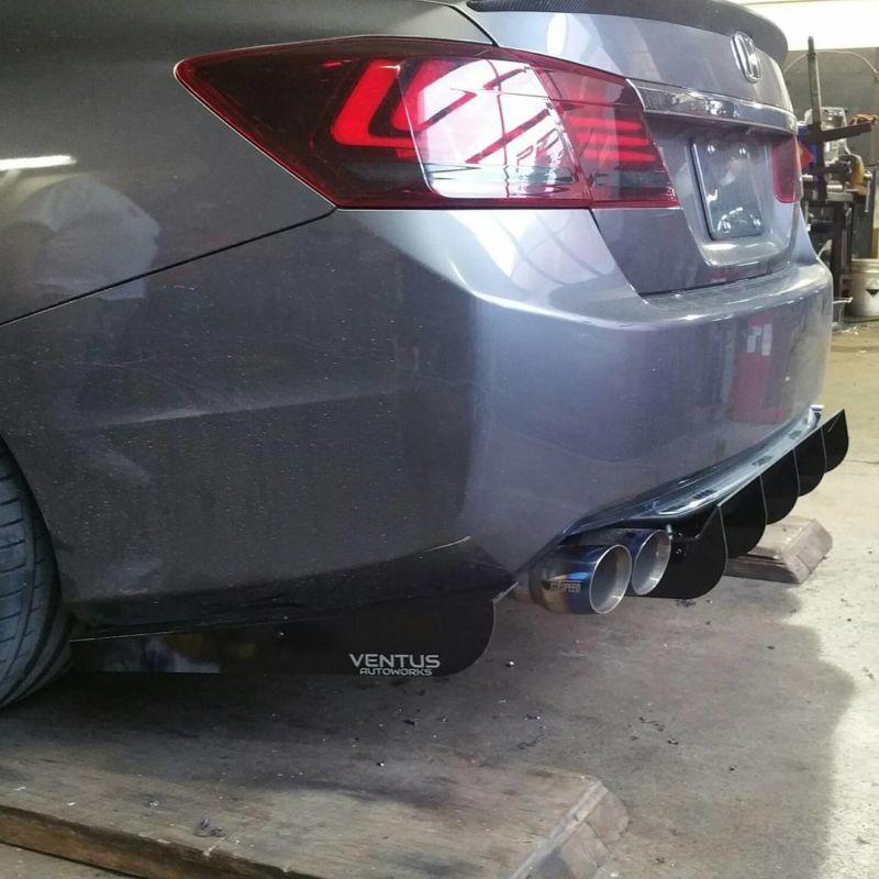 2013-2015 honda accord sedan Rear Diffuser