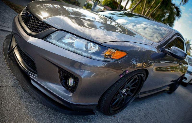 2013-2015 honda accord stock bumper/hfp kit Front Splitter