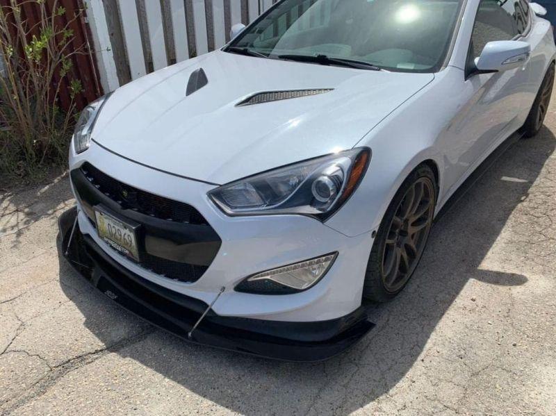 2013-2016 Hyundai genesis coupe KS style lip" Front Splitter" Ventus AutoWorks 