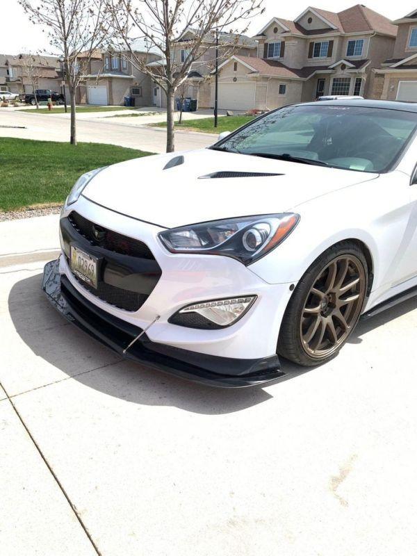 2013-2016 Hyundai genesis coupe KS style lip" Front Splitter" Ventus AutoWorks 