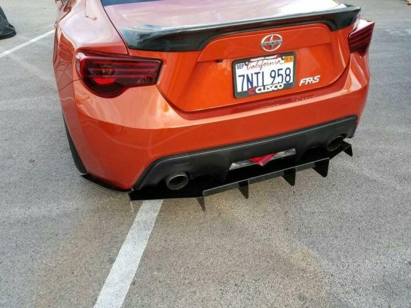 2013+ Scion FRS Rear Diffuser version 2