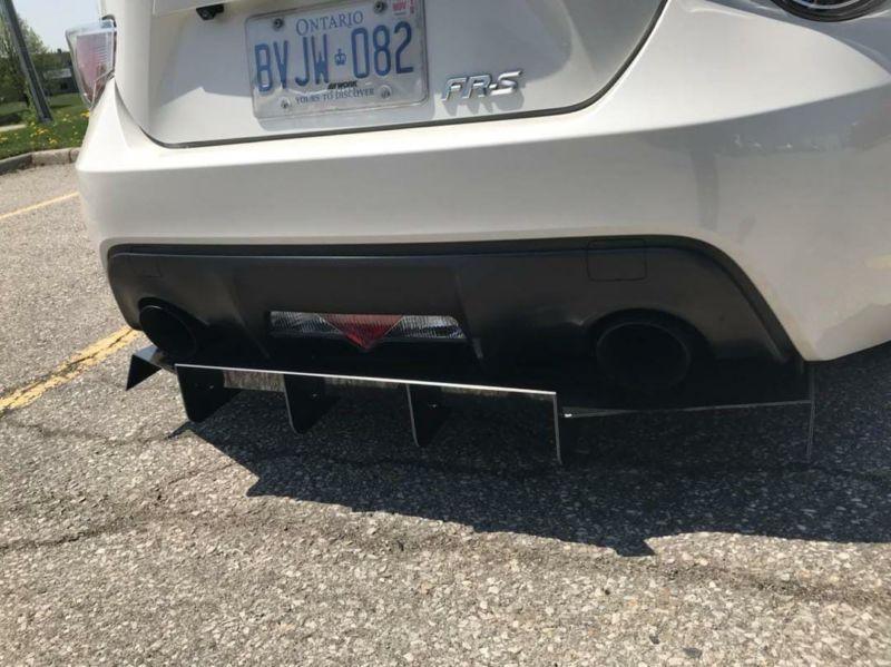 2013+ Scion FRS Rear Diffuser version 2