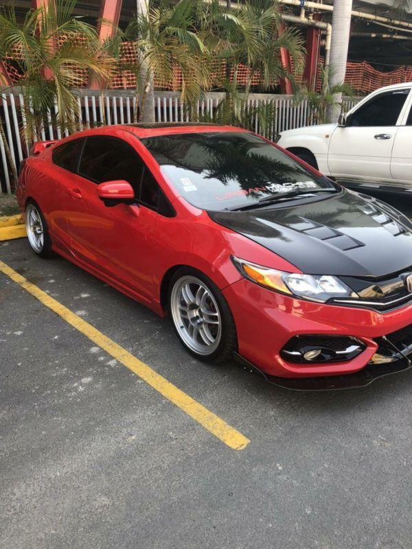 2014-2015 Honda Civic Coupe Si Front Splitter