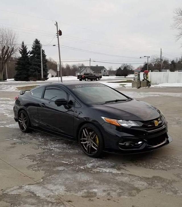 2014-2015 Honda Civic Coupe Si Front Splitter