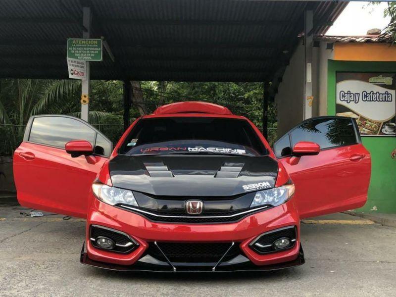 2014-2015 Honda Civic Coupe Si Front Splitter
