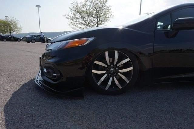 2014-2015 Honda civic coupe Ikon style lip" Front Splitter" Ventus AutoWorks 