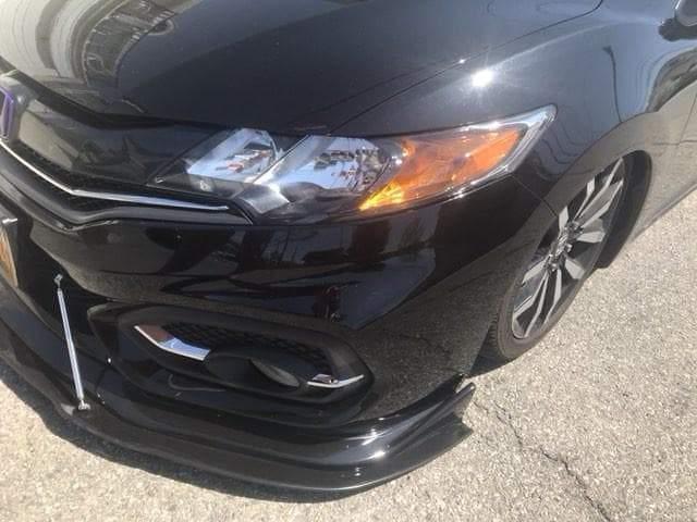 2014-2015 Honda civic coupe Ikon style lip" Front Splitter" Ventus AutoWorks 