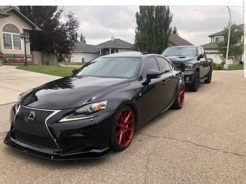2014-2016 Lexus is250/is300/is350 f-sport" Front Splitter" Ventus AutoWorks 