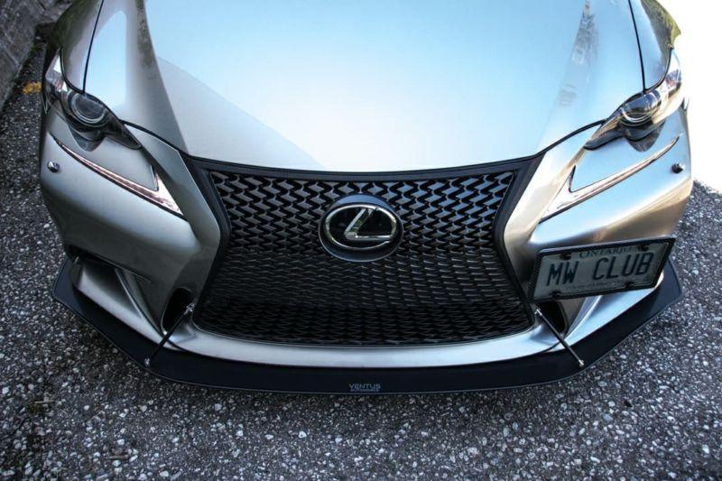 2014-2016 Lexus is250/is300/is350 f-sport" Front Splitter" Ventus AutoWorks 
