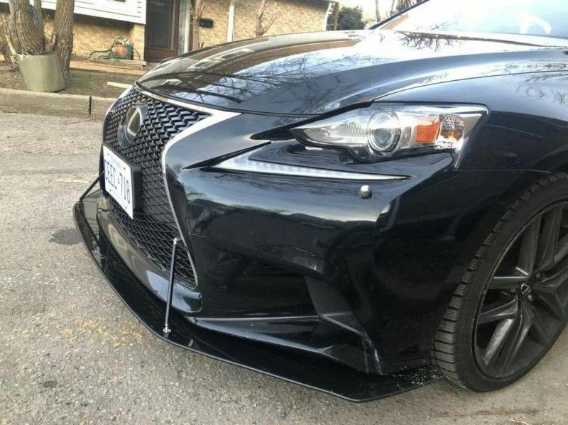 2014-2016 Lexus is250/is300/is350 f-sport" Front Splitter"  Too Fast Autoparts