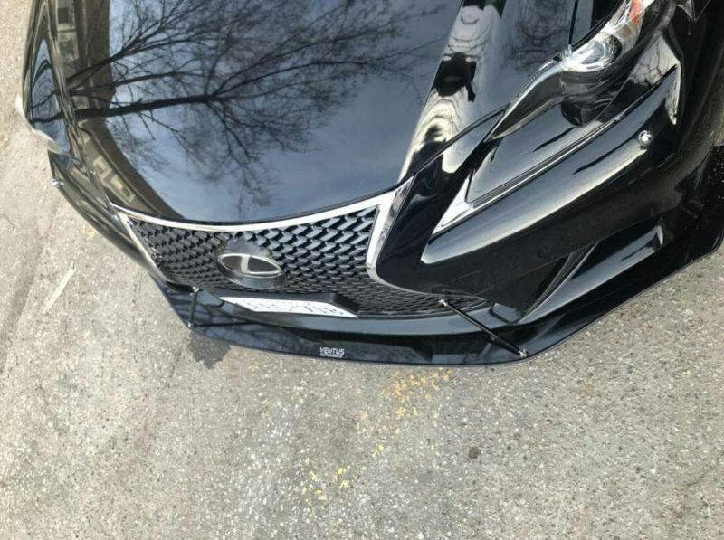 2014-2016 Lexus is250/is300/is350 f-sport" Front Splitter"  Too Fast Autoparts