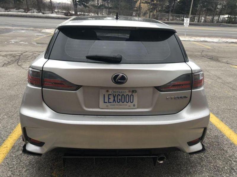 2014-2017 LEXUS CT200H Rear Diffuser