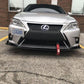 2014-2017 lexus ct200h Front Splitter Ventus AutoWorks 