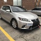 2014-2017 lexus ct200h Front Splitter Ventus AutoWorks 