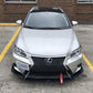2014-2017 lexus ct200h Front Splitter  Too Fast Autoparts