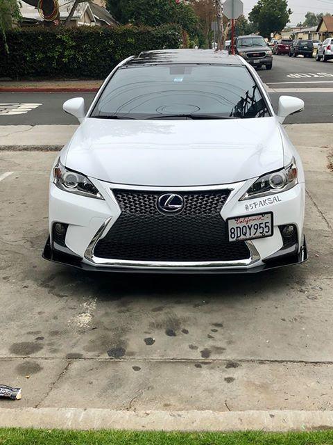2014-2017 lexus ct200h Front Splitter Ventus AutoWorks 