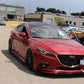 2014+ Mazda 3 Sedan/hatchback Side Splitters