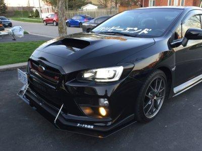 2015-2017 Subaru WRX with STi/Replica style Lip Front Splitter | Too Fast Autoparts | Order Online