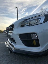 Subaru WRX 2015-2017 avec séparateur avant à lèvre de style STi/réplique