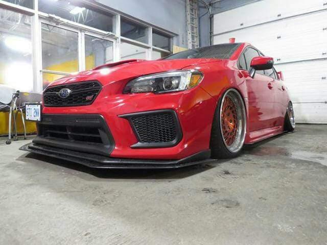 2015-2017 Subaru WRX with STi/Replica style Lip Front Splitter | Too Fast Autoparts | Order Online