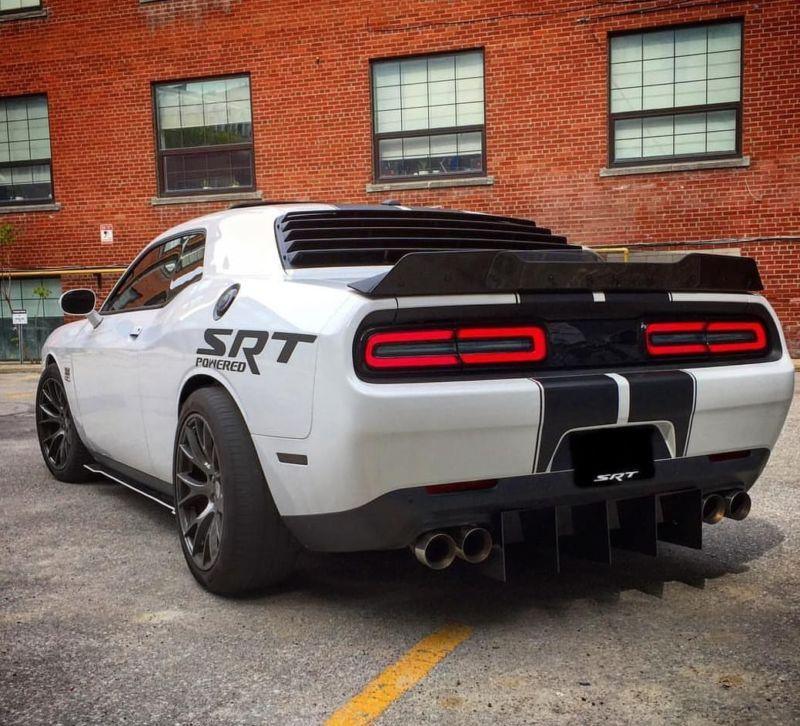 2015+ Dodge Challlenger Rear Diffuser version 1