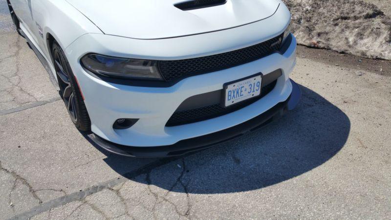 2015+ Dodge Charger SRT 392/HELLCAT/daytona 392/scat pack Front Splitter