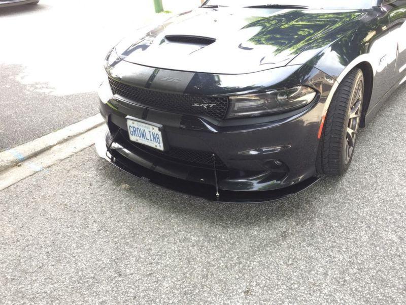 2015+ Dodge Charger SRT 392/HELLCAT/daytona 392/scat pack Front Splitter