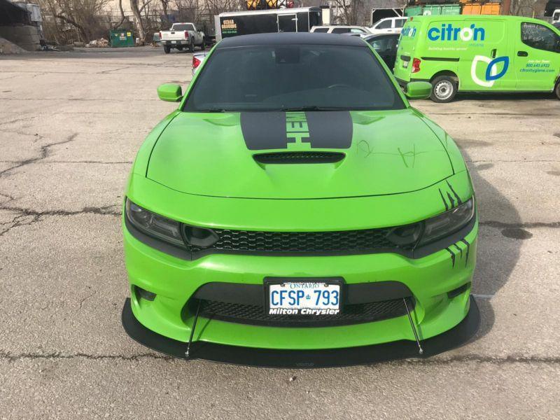 2015+ Dodge Charger SRT 392/HELLCAT/daytona 392/scat pack Front Splitter