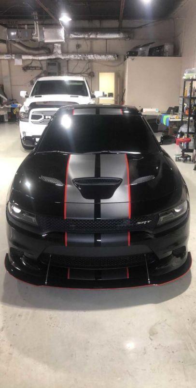 2015+ Dodge Charger SRT 392/HELLCAT/daytona 392/scat pack Front Splitter