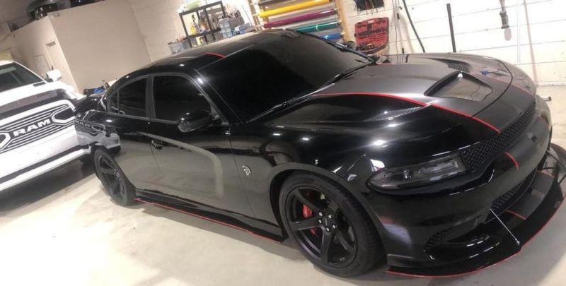 2015+ Dodge Charger SRT 392/HELLCAT/daytona 392/scat pack Front Splitter