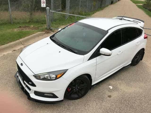 2015+ Ford focus ST Front Splitter