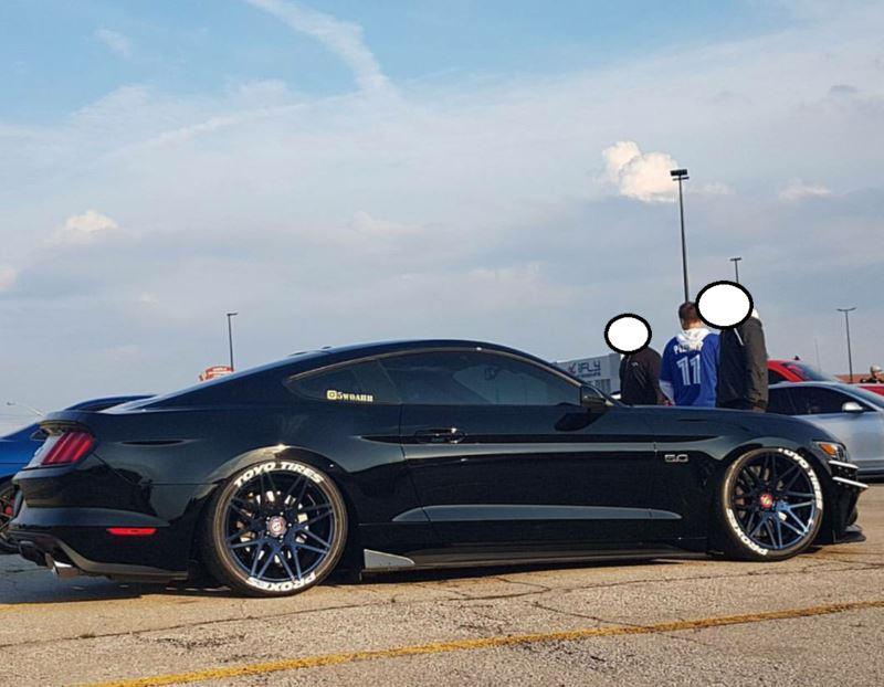 2015+ Ford mustang Side Splitters