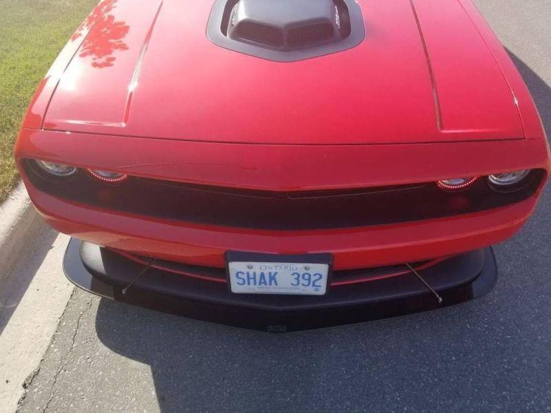 2015+ Dodge Challenger srt 392/rt scat pack Front Splitter  Too Fast Autoparts