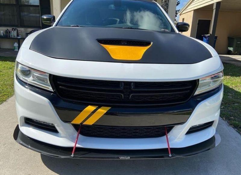 2015+ Dodge charger se/sxt/rt front splitter Ventus AutoWorks 
