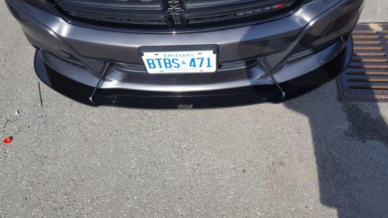 2015+ Dodge charger se/sxt/rt front splitter Ventus AutoWorks 