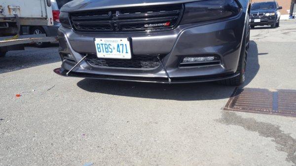 2015+ Dodge charger se/sxt/rt front splitter Ventus AutoWorks 