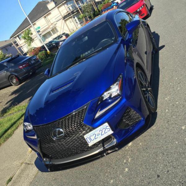 2015+ Lexus RCF Front Splitter Ventus AutoWorks 