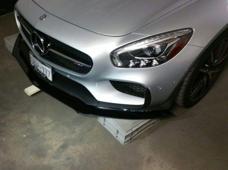 2015+ Mercedes Benz Gt/gts AMG Front Splitter Ventus AutoWorks 