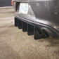 2015+Dodge Charger SCAT PACK/hellcat/daytona 392/srt 392 Rear Diffuser version 1 +Rear corner spats Ventus AutoWorks 