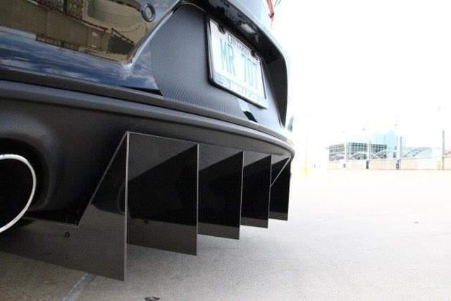 2015+Dodge Charger SCAT PACK/hellcat/daytona 392/srt 392 Rear Diffuser version 1 +Rear corner spats Ventus AutoWorks 