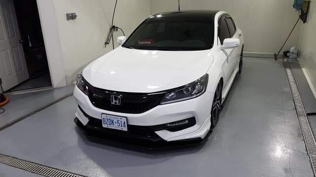 2016-2017 Honda Accord Sedan stock bumper/hfp kit front splitter Ventus AutoWorks 