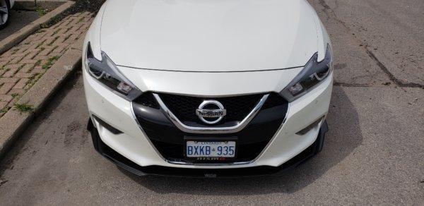 2016-2018 nissan maxima Front Splitter